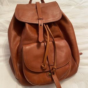 Madewell The Transport leather backpack